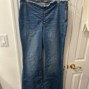 Wild Fable Dark Blue Flare Jeans